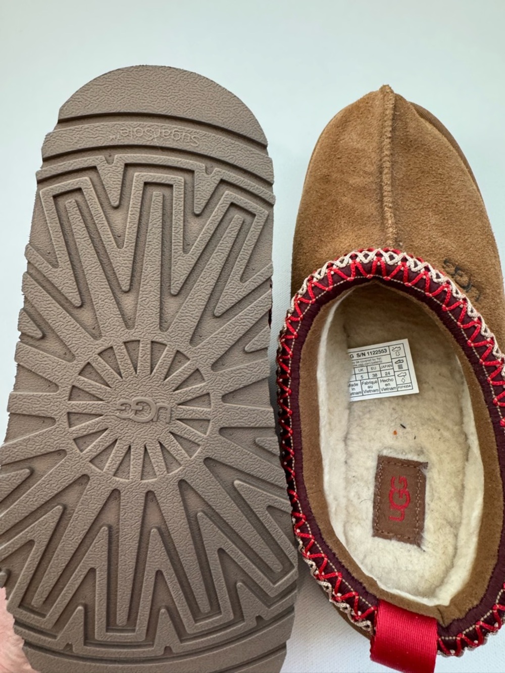Excellent condition women’s UGG Tasman platform slippers slip on size 7 $145 - Picture 10 of 10